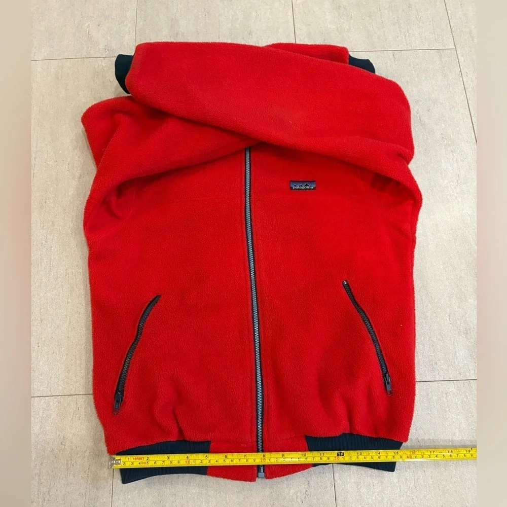 Men’s Vintage 1980s Patagonia fleece zip-up sweater size medium - Picture 10 of 12